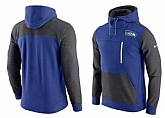 Men's Seattle Seahawks Nike AV15 Fleece Pullover Hoodie Royal Charcoal FengYun,baseball caps,new era cap wholesale,wholesale hats